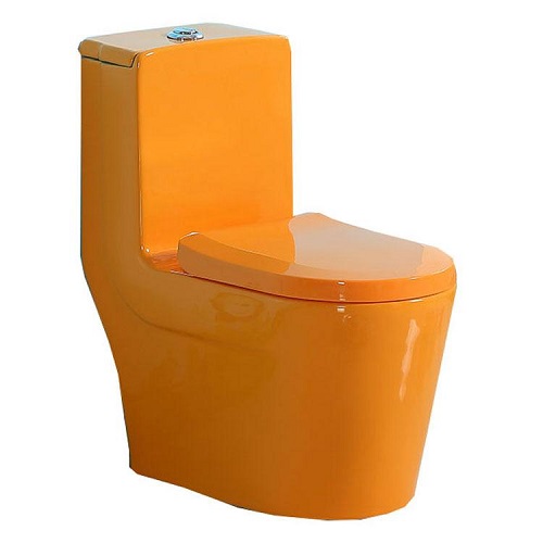 Bồn cầu trẻ em màu xanh lá cây Miken MKB-1237G - Image 6