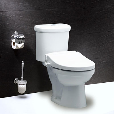 Bồn cầu treo tường Caesar CPT1503 (Bao gồm két âm tường,nút nhấn) - Image 4