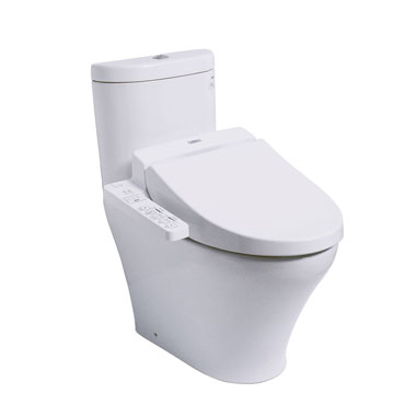 Bồn cầu treo tường kèm nắp rửa điện tử Toto CW542HME5UNW1-TCF794CZ-WH172AT - Image 3