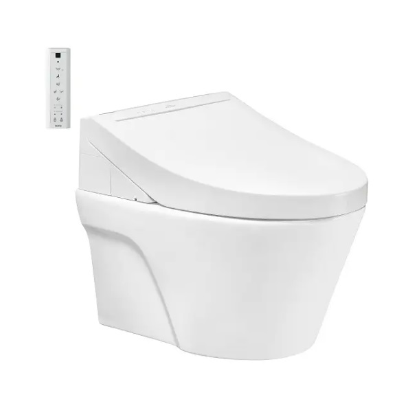 Bồn cầu treo tường kèm nắp rửa điện tử Toto CW822RA/WH172A/TCF24410AAA/MB170P#SS