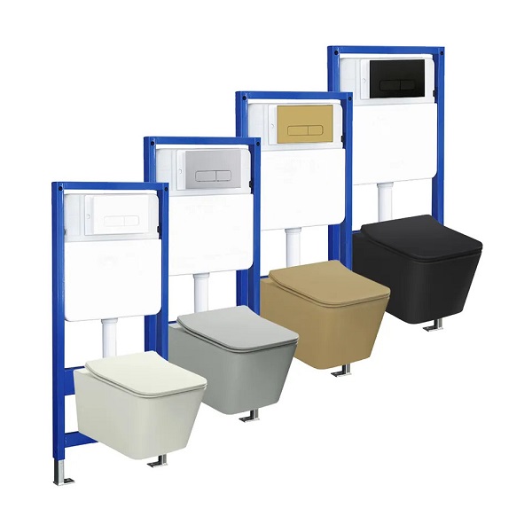 Bồn cầu treo tường két nước âm tường Miken MKB-2478 (Đặt hàng 10-15 ngày) - Image 6