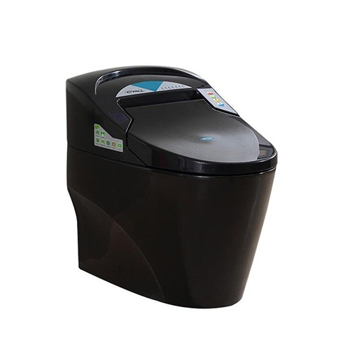 Bồn cầu treo tường màu đen Miken MK-0221B - Image 3