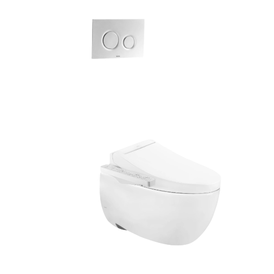 Bồn cầu treo tường nắp rửa điện tử Toto CW812RA/WH172A/TCF23410AAA/MB174P#SS