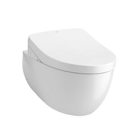 Bồn cầu treo tường nắp rửa điện tử Toto CW812RA/WH172A/TCF23410AAA/MB174P#SS - Image 3