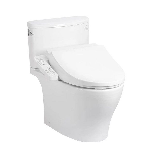 Bồn cầu treo tường nắp rửa điện tử Toto CW812RA/WH172A/TCF23410AAA/MB174P#SS - Image 5