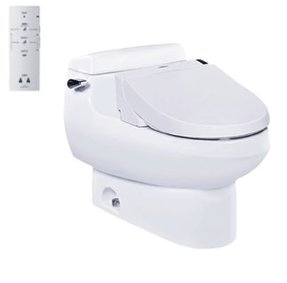 Bồn cầu treo tường nắp rửa điện tử Toto CW812REA-TCF24460AAA-WH172AT-TCA465 - Image 4