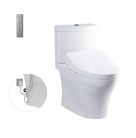 Bồn cầu treo tường nắp rửa điện tử Toto CW812REA-TCF47360GAA-WH172AAT-TCA546-MB174P#SS - Image 3