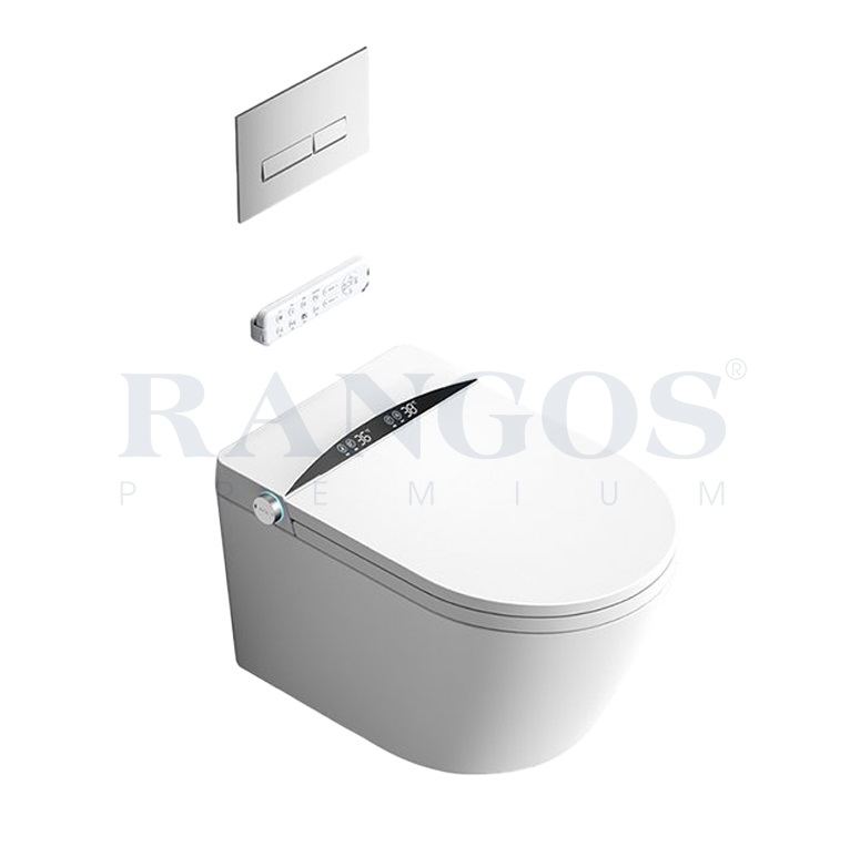 Bồn cầu treo tường Rangos RG-S8802W - Image 6