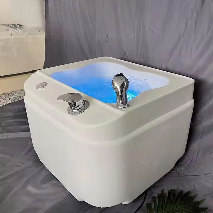 Bồn ngâm chân massage sục khí nail Miken YO-T034 đèn led - Image 3