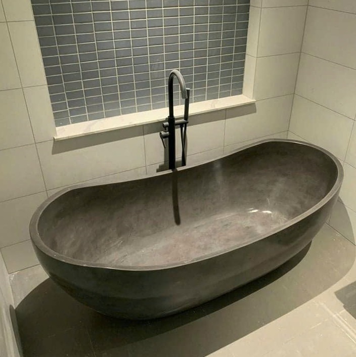 Bồn tắm bê tông xi măng nghệ thuật theo yêu cầu Miken MKB-1275BT - Image 4
