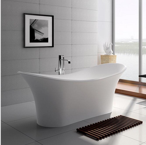 Bồn tắm đá nhân tạo marble nghệ thuật AL-BS8634 (Đặt hàng 7-25 ngày)