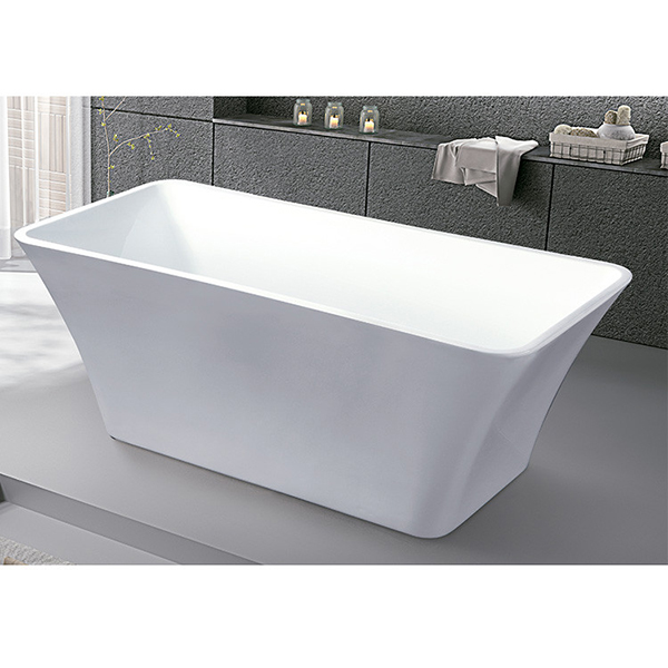 Bồn tắm đá nhân tạo marble nghệ thuật màu đen AL-BS8625 (Đặt hàng 7-25 ngày) - Image 5