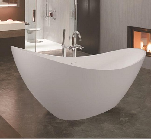 Bồn tắm đá nhân tạo marble nghệ thuật Miken MKB-8808SB Đặt hàng 7-25 ngày) - Image 4