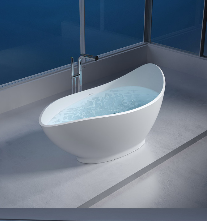 Bồn tắm đá nhân tạo nghệ thuật HM-36 (Đặt hàng 7-25 ngày) - Image 3