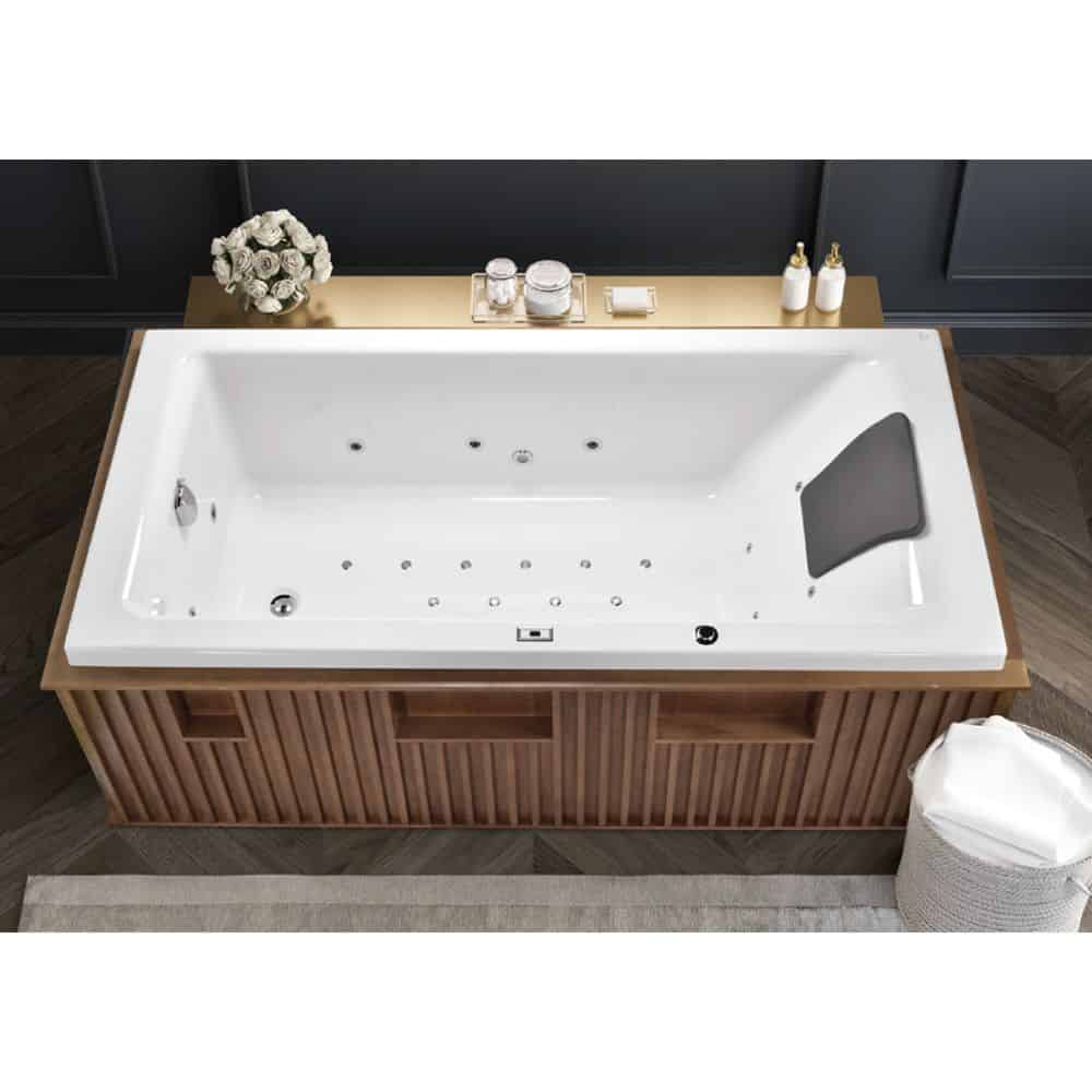Bồn tắm đặt âm Artize Quadro ABT-WHT-ARTIZE190 (1900x900x500mm) - Image 5