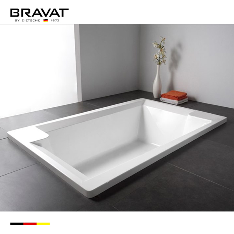 Bồn tắm đặt sàn Bravat B25733TW-5 (1700x755x730 mm) - Image 3