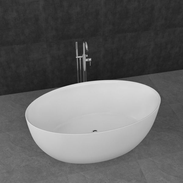 Bồn tắm đặt sàn Mowoen MW8201-160 (1600x750x580mm) - Image 4