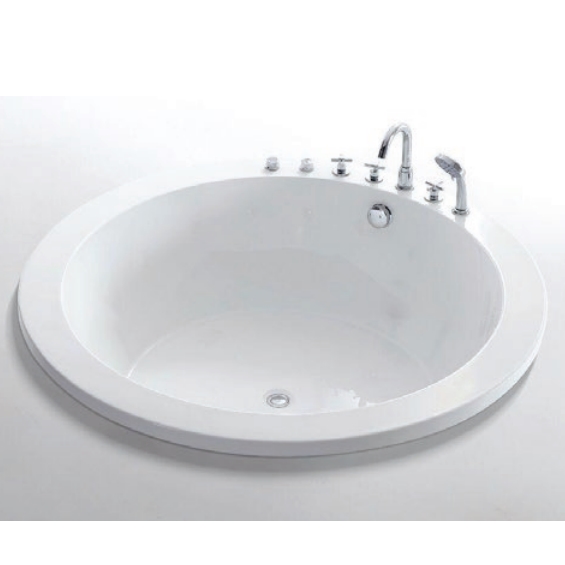 Bồn tắm đặt sàn sục khí Clara CBT-122 (1700x783x600 mm) - Image 4