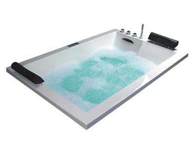Bồn tắm đôi massage Caesar MT7180C (1800x1200x550)