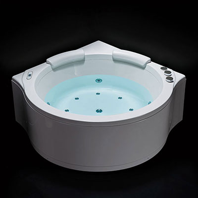 Bồn tắm đôi massage Nofer PM-1003 (sục khí-1100x1800x610mm) - Image 5