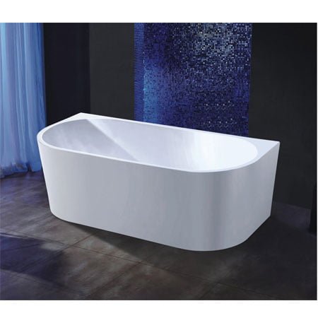 Bồn tắm gang tráng men đặt sàn Miken MKB-1041 (Trắng, đỏ, vàng, ghi, đen ,tím, hồng, ghi..) - Image 5