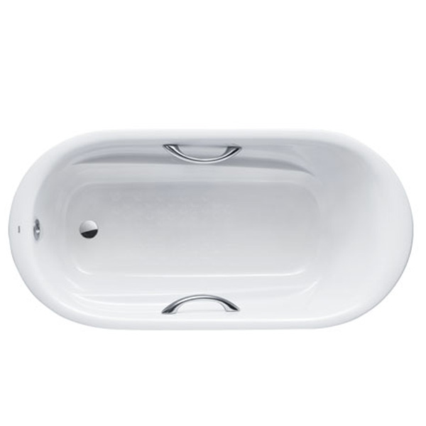 Bồn tắm gang tráng men Toto FBY1710CPEV#W (1300x1300x540mm) - Image 5