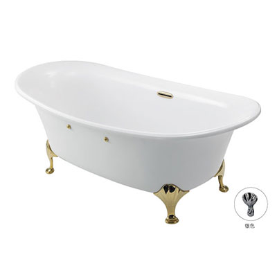 Bồn tắm gang tráng men Toto FBY1740PE#W(1700x700x430mm) - Image 5