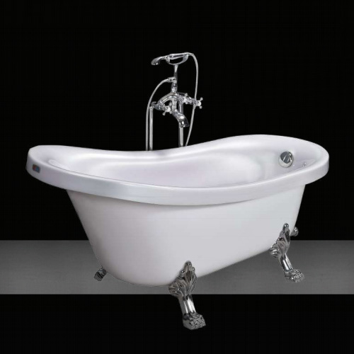 Bồn tắm góc Micio PB-125T (Ngọc trai - 1250x1250x600mm) - Image 3