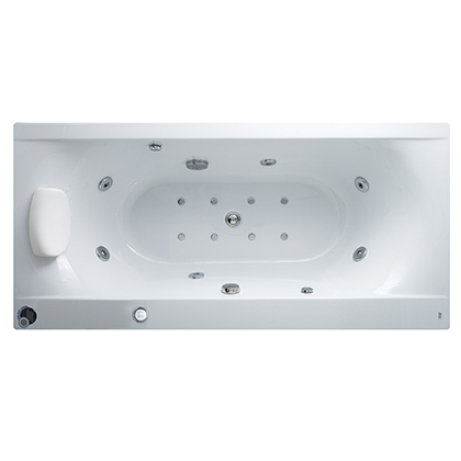 Bồn tắm góc Spa sục khí American 7270100-WT - Image 6