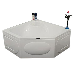 Bồn tắm góc xây Fantiny M125-T ( 1250x1250x450 mm) - Image 3