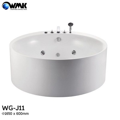 Bồn tắm massage âm sàn Wisemaker WK-B42 (1900x1400x650) - Image 4