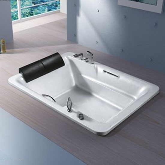 Bồn tắm massage âm sàn Wisemaker WK-B42 (1900x1400x650) - Image 5