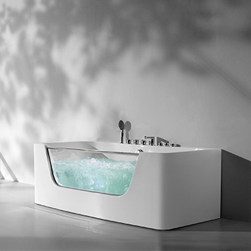 Bồn tắm massage áp tường ELIMEN YAD-3026 (1700×800×600mm)