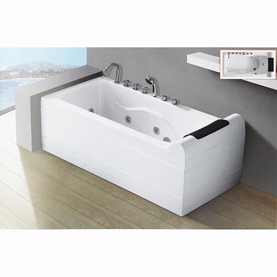 Bồn tắm massage Daelim W-3125 (1600/1700x850x650) - Image 5