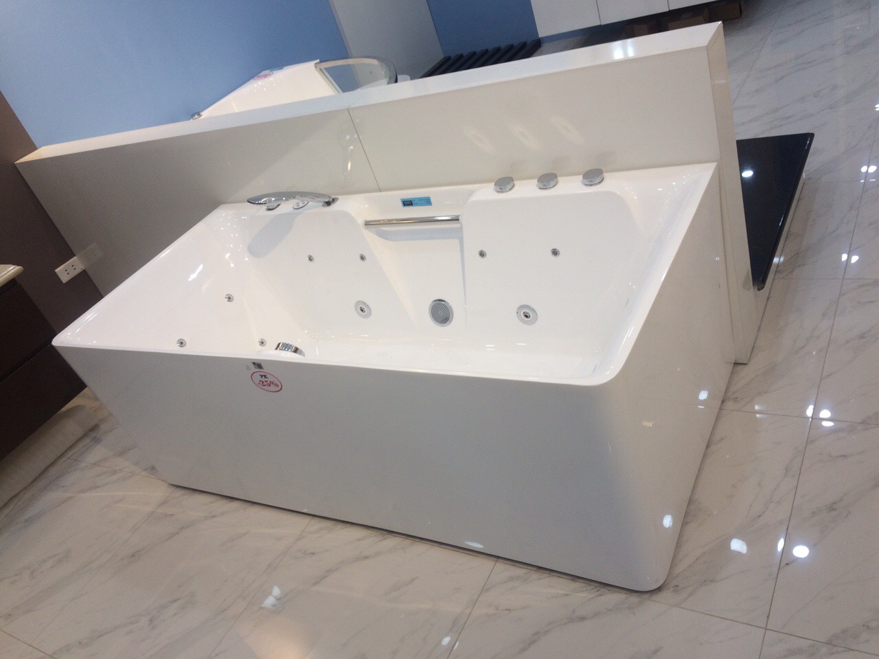 Bồn tắm massage Daelim W-3157 (1700x860x620) - Image 3
