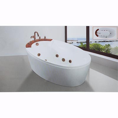 Bồn tắm massage Daelim W-3206 (1200x1200x590) - Image 3