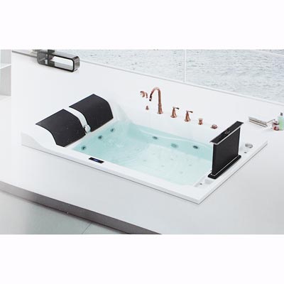 Bồn tắm massage Daelim W-3206 (1200x1200x590) - Image 5