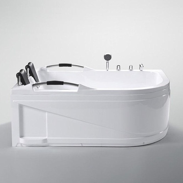 Bồn tắm massage đặt góc Ares AR3151B (massage, sen vòi và gối-1500x1500x620 mm) - Image 5
