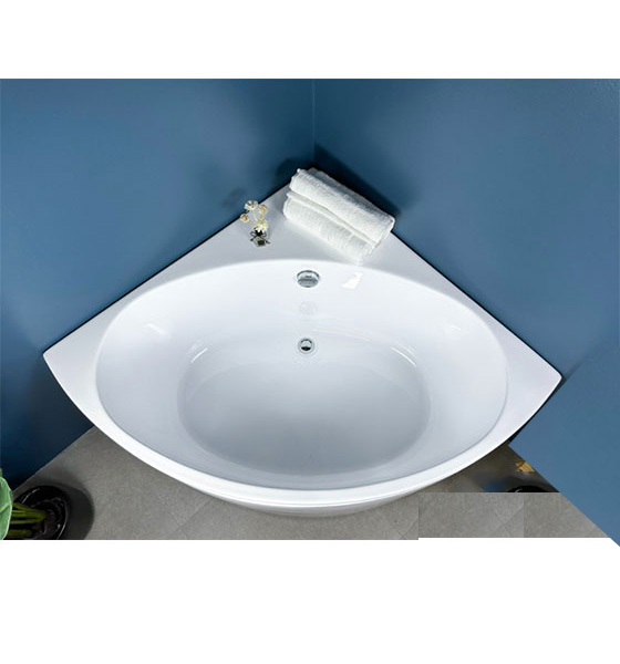 Bồn tắm massage đặt góc Ares AR3151FL (Sục khí, đèn led-1500x1500x650mm) - Image 4