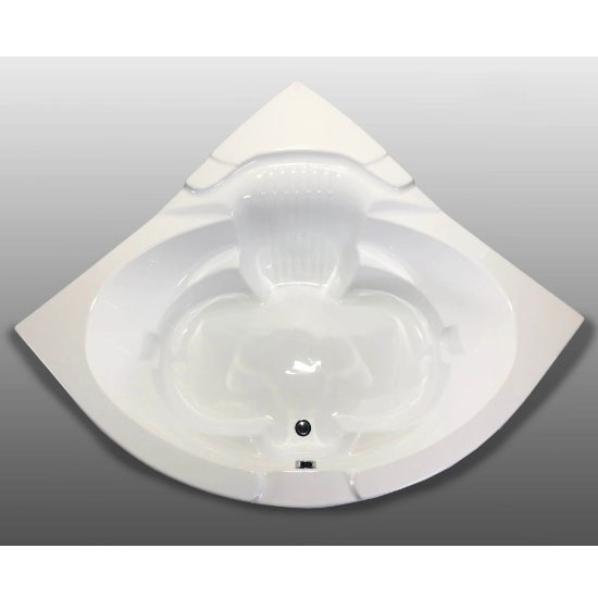 Bồn tắm massage đặt góc Ares AR3151FL (Sục khí, đèn led-1500x1500x650mm) - Image 5