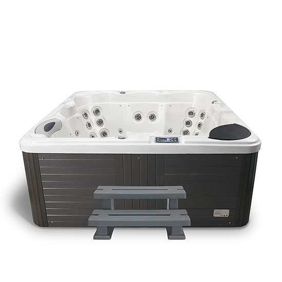 Bồn tắm Massage đặt góc Govern JS-8098P (Ngọc trai, Sục khí, đổi màu-1300x1300x580mm) - Image 5