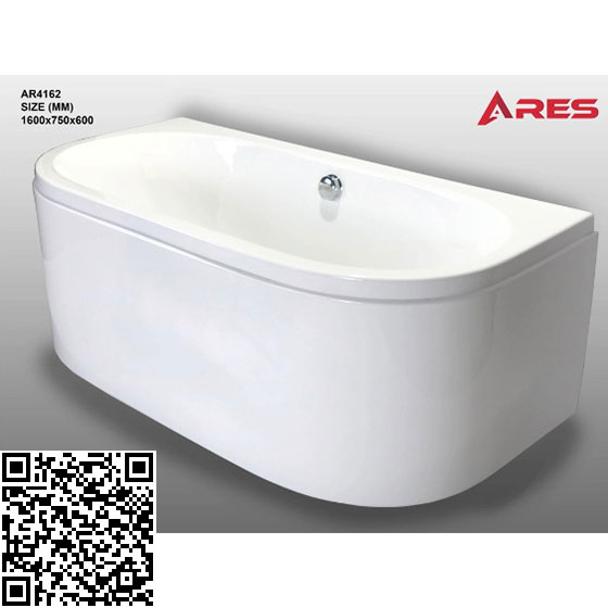 Bồn tắm massage đặt sàn ARES AR2171M (1700x750x580mm) - Image 5
