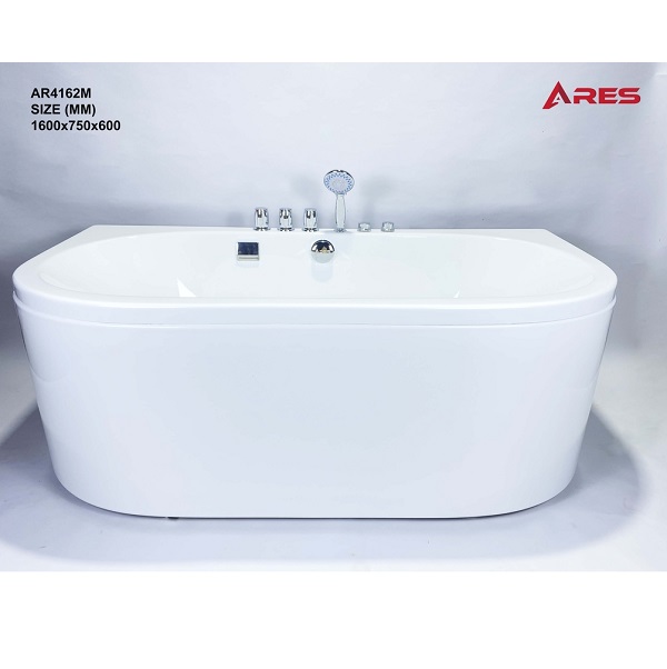 Bồn tắm massage đặt sàn ARES AR4162M (1600x750x600mm)