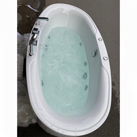 Bồn tắm massage đặt sàn ARES AR4162M (1600x750x600mm) - Image 3