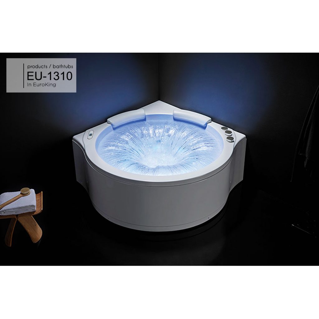 Bồn tắm massage đặt sàn EUROKING EU-1208 (1850x1200x650mm) - Image 4