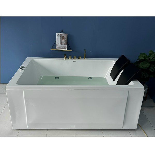 Bồn tắm massage đặt sàn hình chữ nhật SAWO SW4818AM (Acrylic-1810x855x615mm)