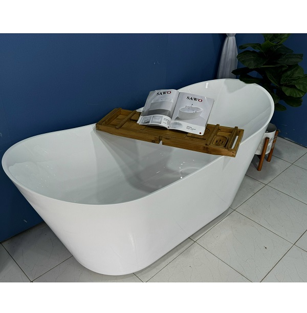Bồn tắm massage đặt sàn hình chữ nhật SAWO SW4818AM (Acrylic-1810x855x615mm) - Image 4