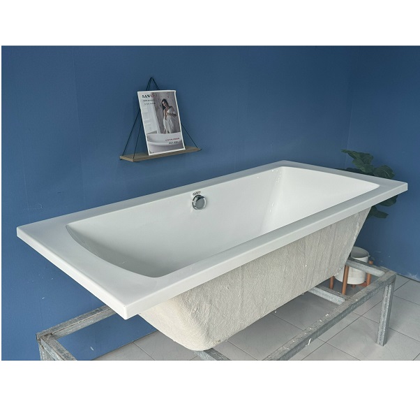 Bồn tắm massage đặt sàn hình Elip SAWO SW4818M-E (Acrylic-1810x855x615mm) - Image 4
