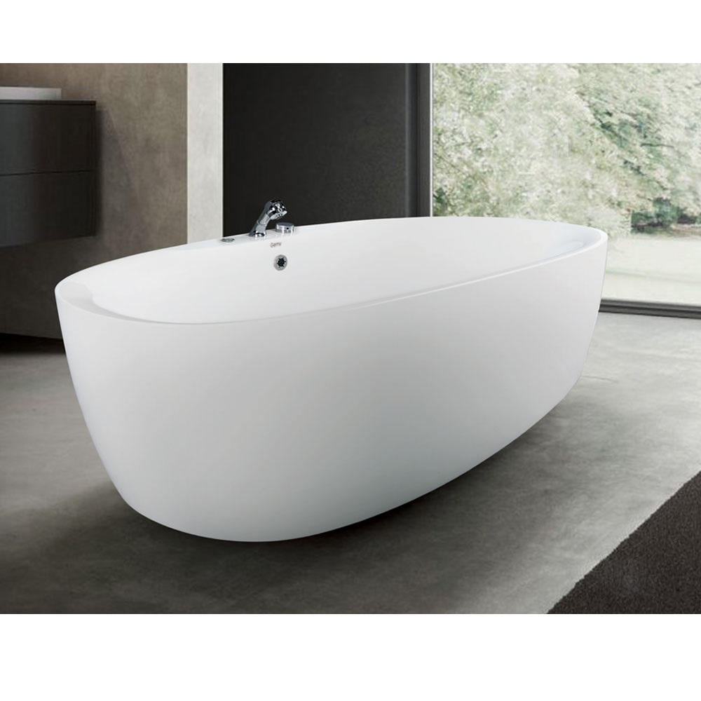 Bồn tắm massage đèn led đổi màu GEMY G9042 (Sục masage, đèn led-1360x1360x630mm) - Image 3
