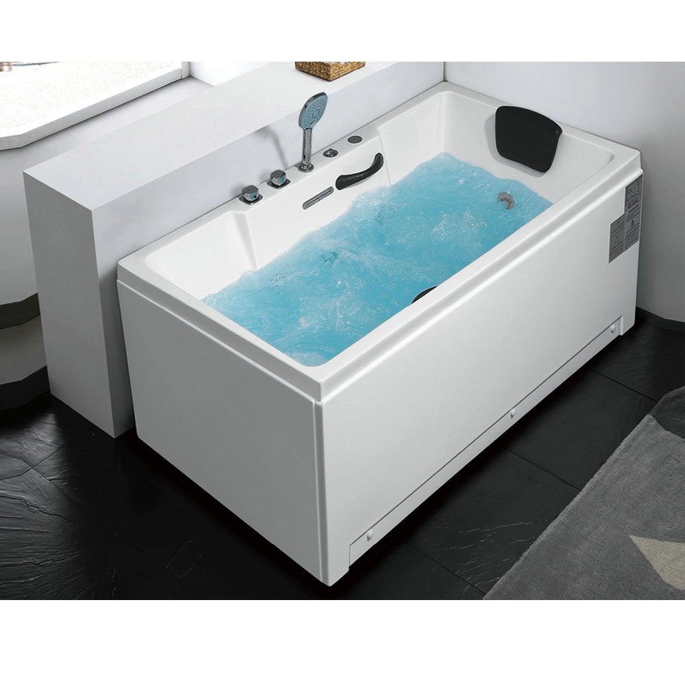Bồn tắm massage đèn led đổi màu GEMY G9220 (Sục massage, đèn led-1600x840x550mm) - Image 6